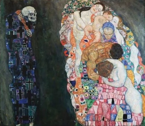 Gustav klimt signed oil - gustav,